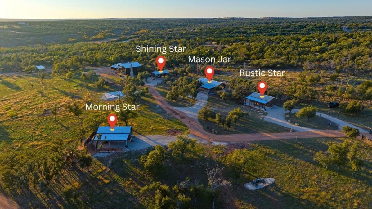 Rockin' R Ranch - 4 Cabins & Sleeps 10 Fredericksburg Exterior photo